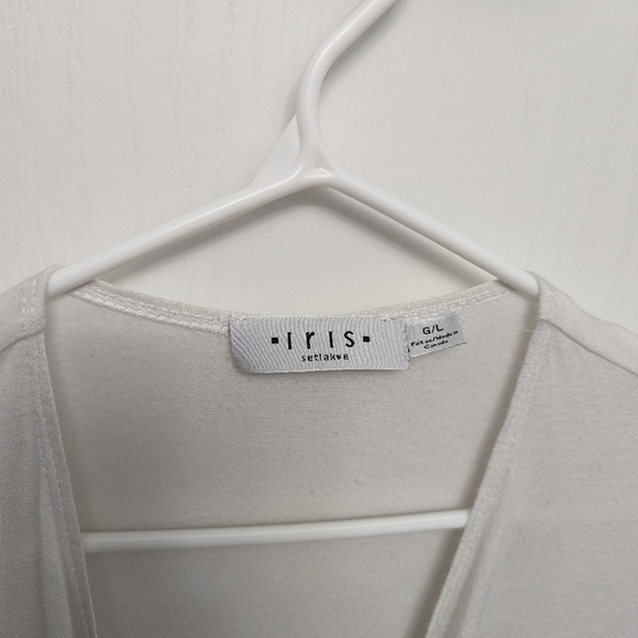 Iris Setlakwe white cross body blouse - Picture 5 of 11